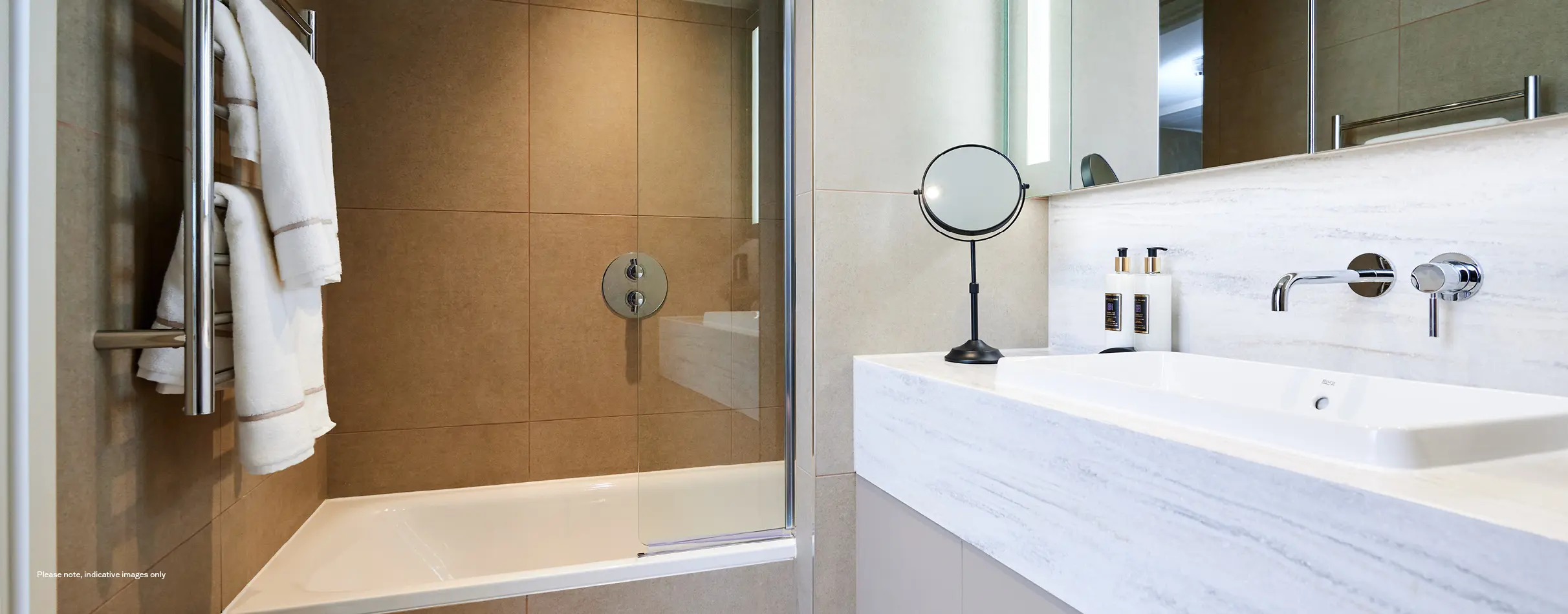 Orchid manchester penthouse bathrom