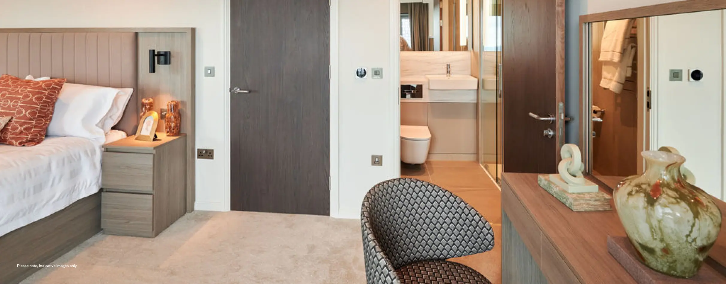 Lavender Manchester Penthouse Primary Bedroom