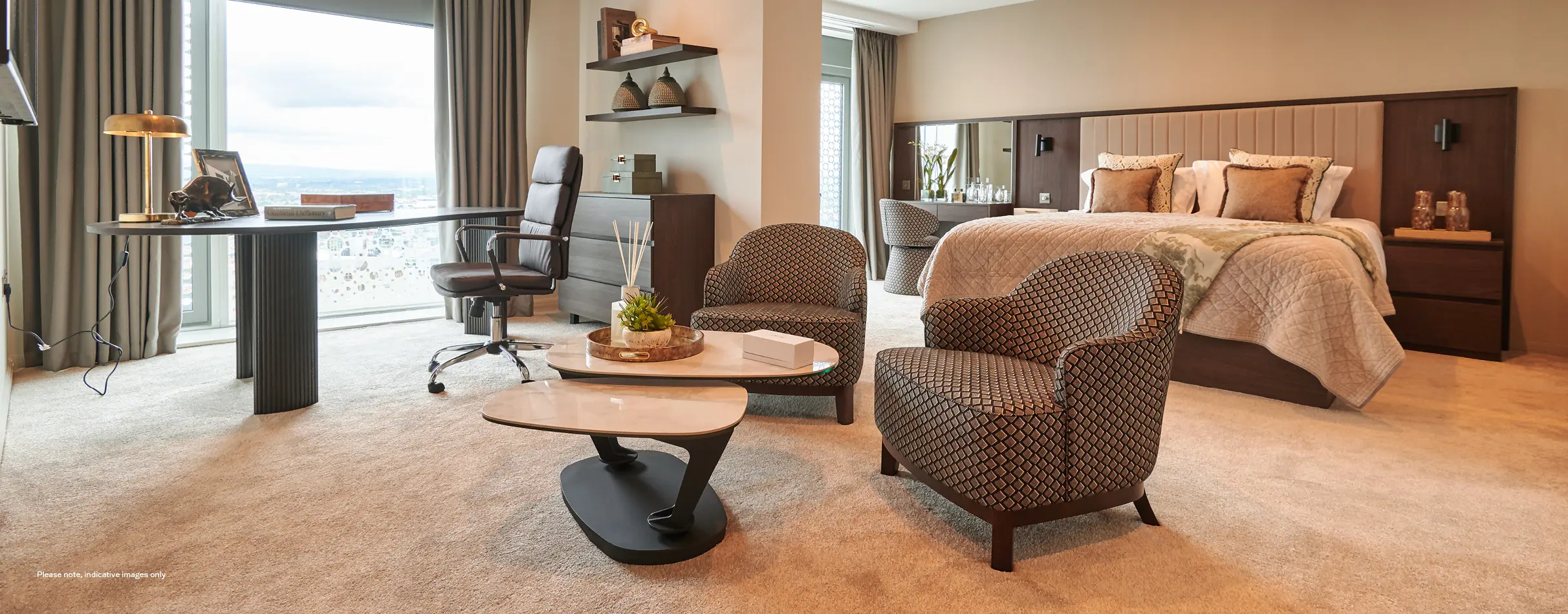 Redwood Manchester Penthouse Primary Bedroom