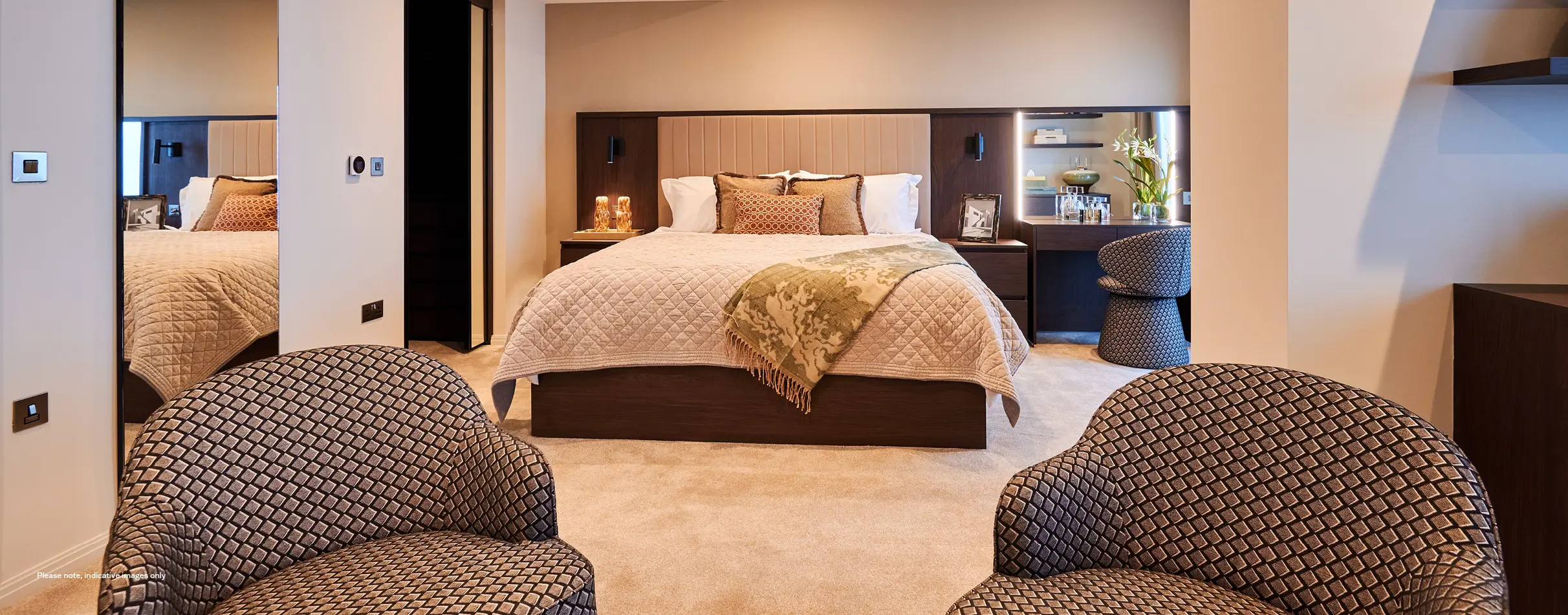 Birchwood Manchester Penthouse Primary Bedroom