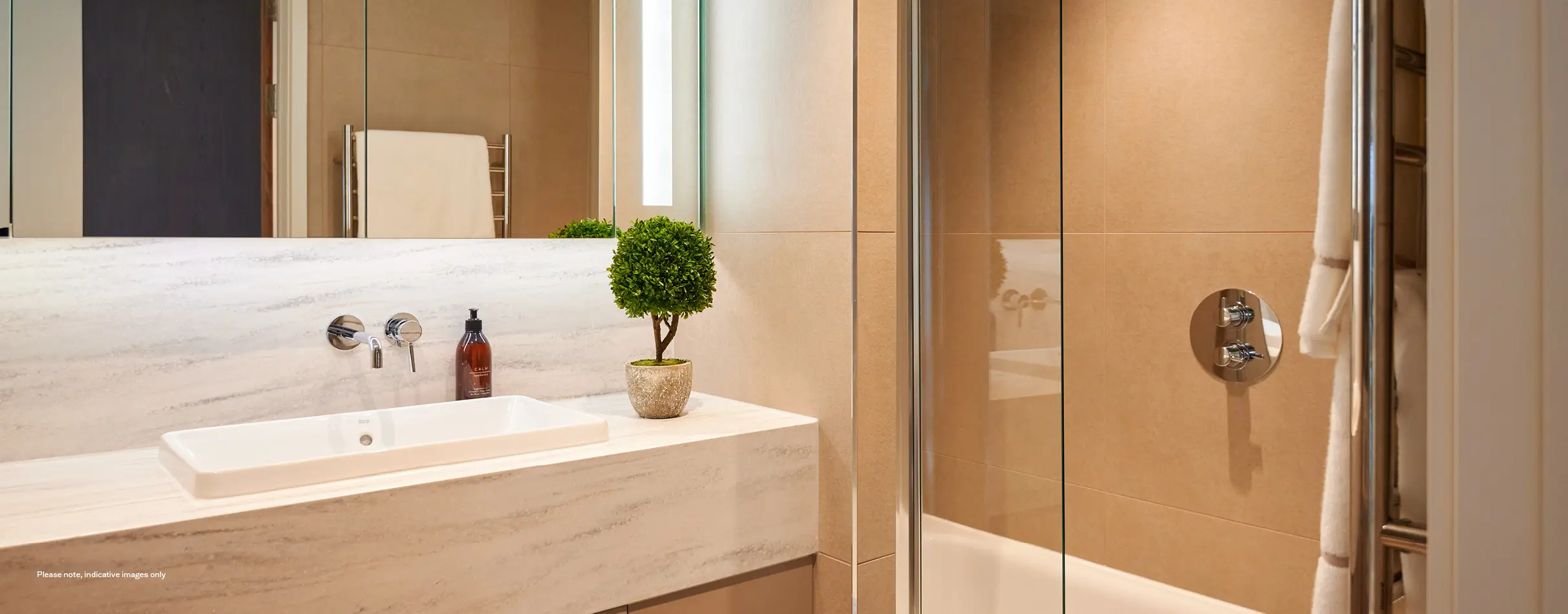 Maple Manchester Penthouse Bathroom