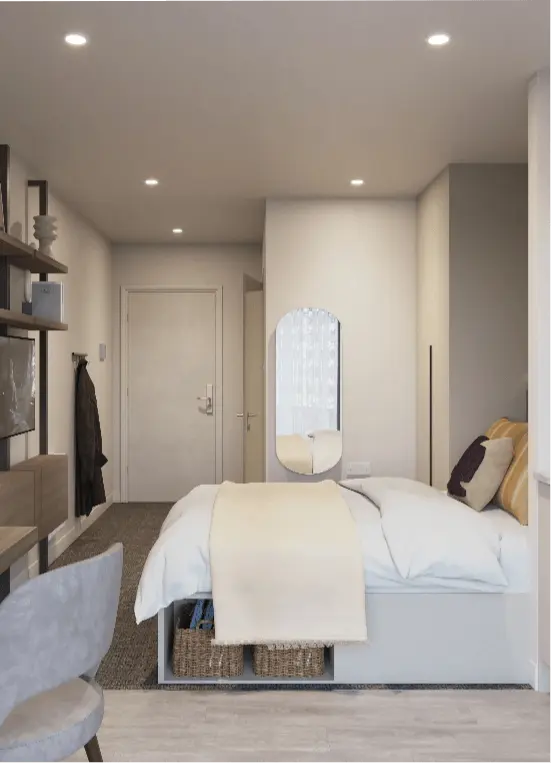 Premium Studio at The Fernley, Square Gardens, Manchester