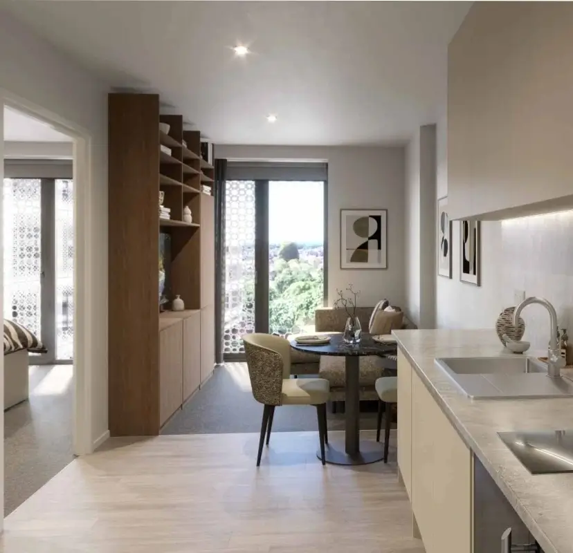 View of a luxury apartment at Acer