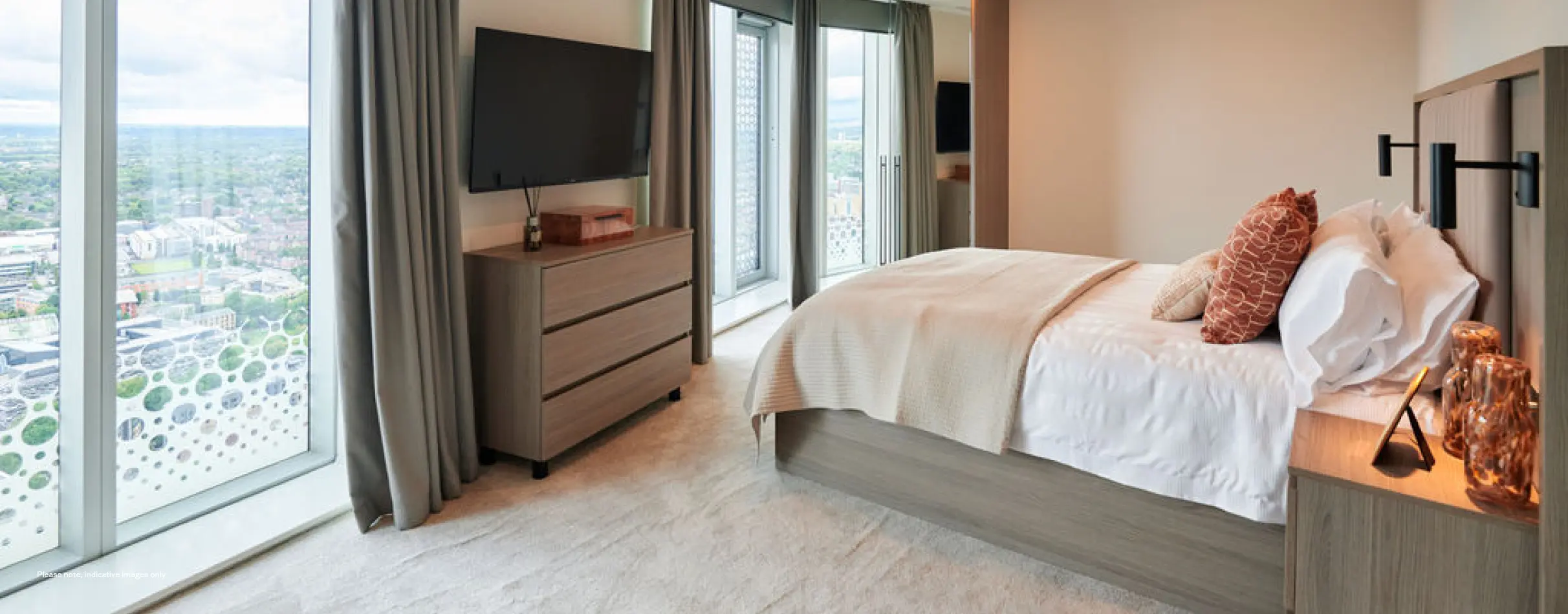 Garden Manchester Penthouse Secondary Bedroom