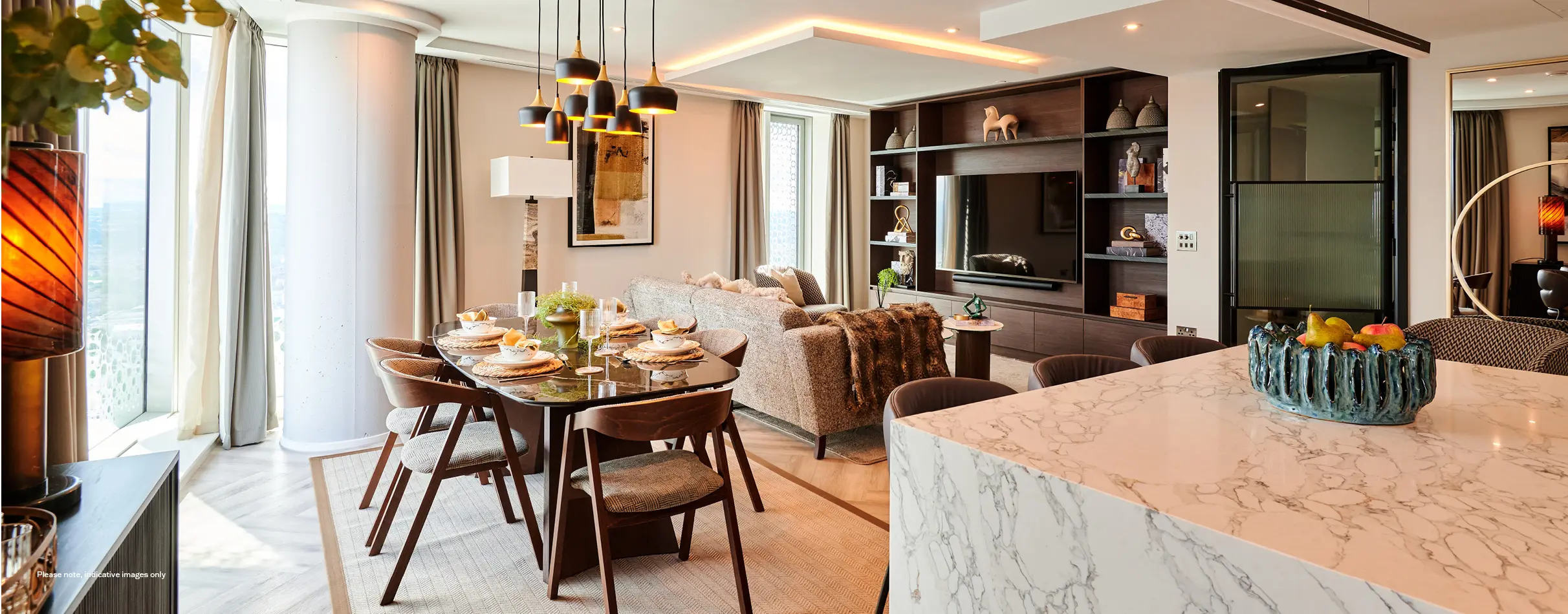 Redwood Manchester Penthouse Living Room